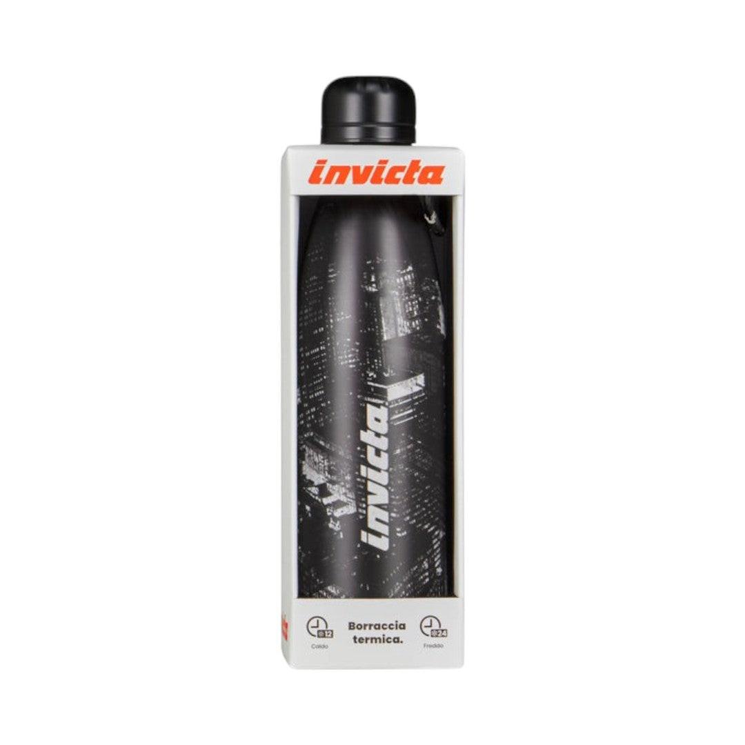 Borraccia termica Invicta Fantasy acciaio 500 ml con moschettone.