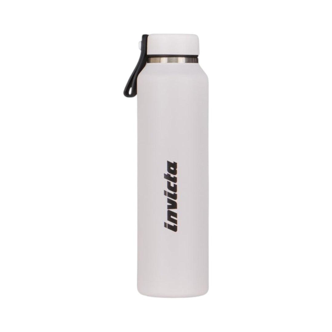 Borraccia termica Invicta Slim acciaio 480 ml con laccetto.