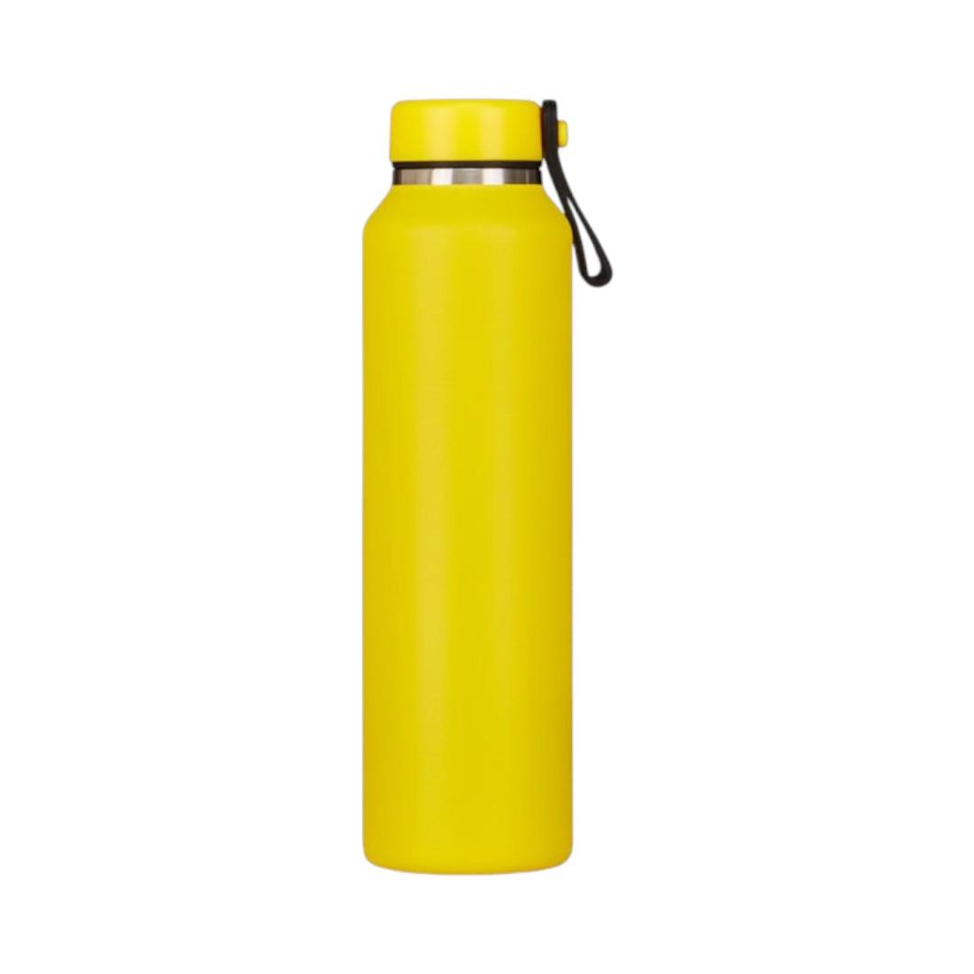 Borraccia termica Invicta Slim acciaio 480 ml con laccetto.