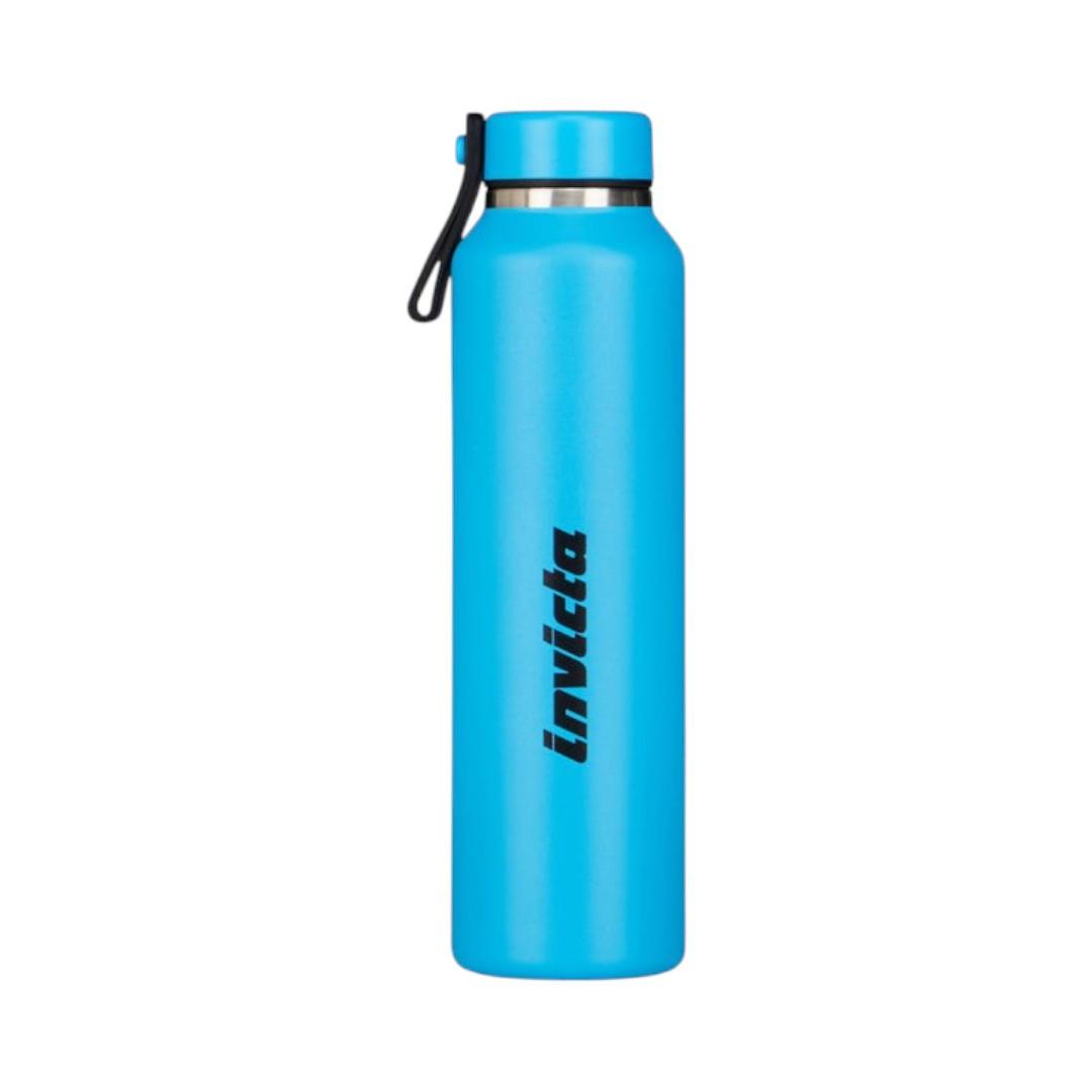 Borraccia termica Invicta Slim acciaio 480 ml con laccetto.