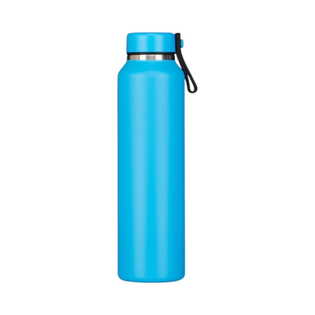 Borraccia termica Invicta Slim acciaio 480 ml con laccetto.