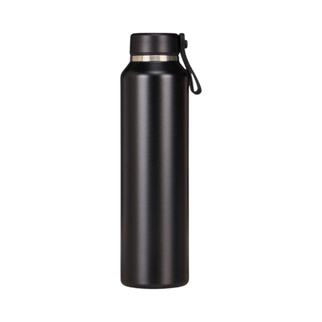 Borraccia termica Invicta Slim acciaio 480 ml con laccetto.