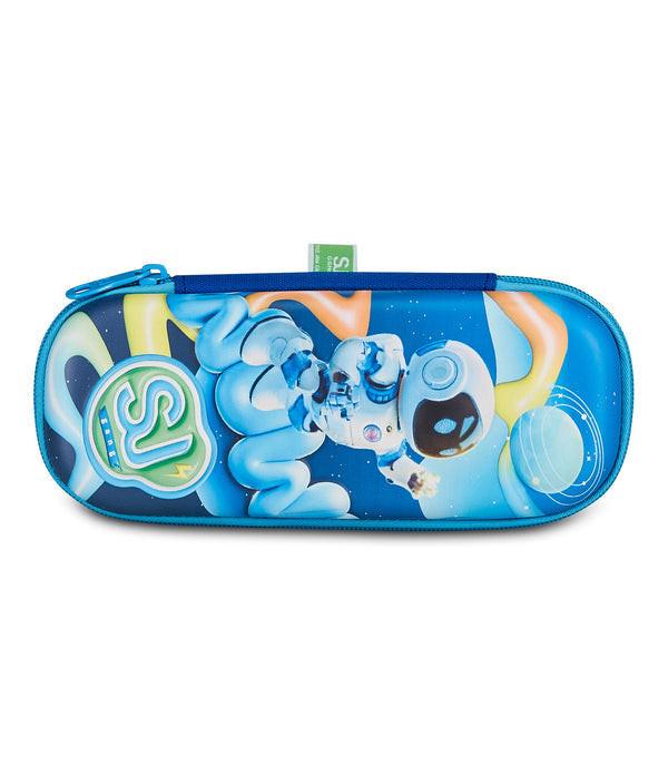 Portapenne Seven 3D Space Ride rigido scuola