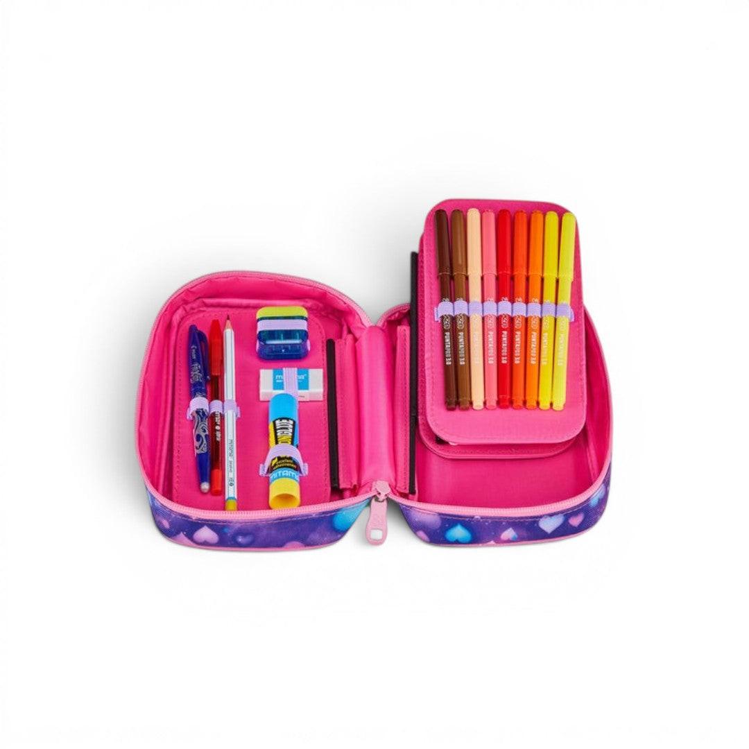 Astuccio Seven Speed Case Pixie Unicorn scuola compatto.