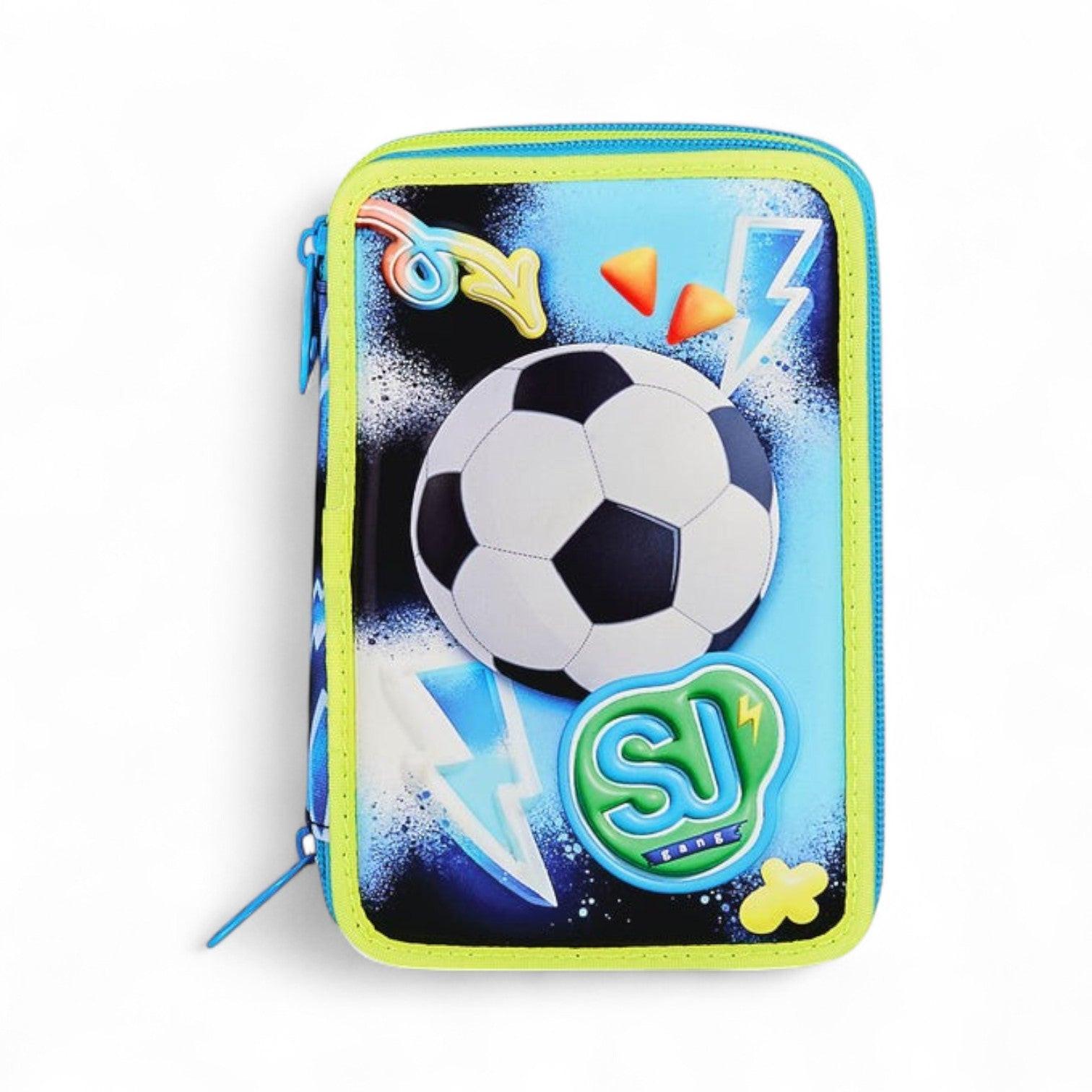 Astuccio scuola Seven SJ 3 zip 3D Glowgame.