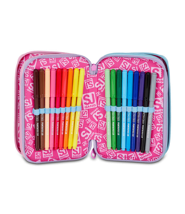 Astuccio 3 Zip SJ Gang Magical Fantasy Girl
