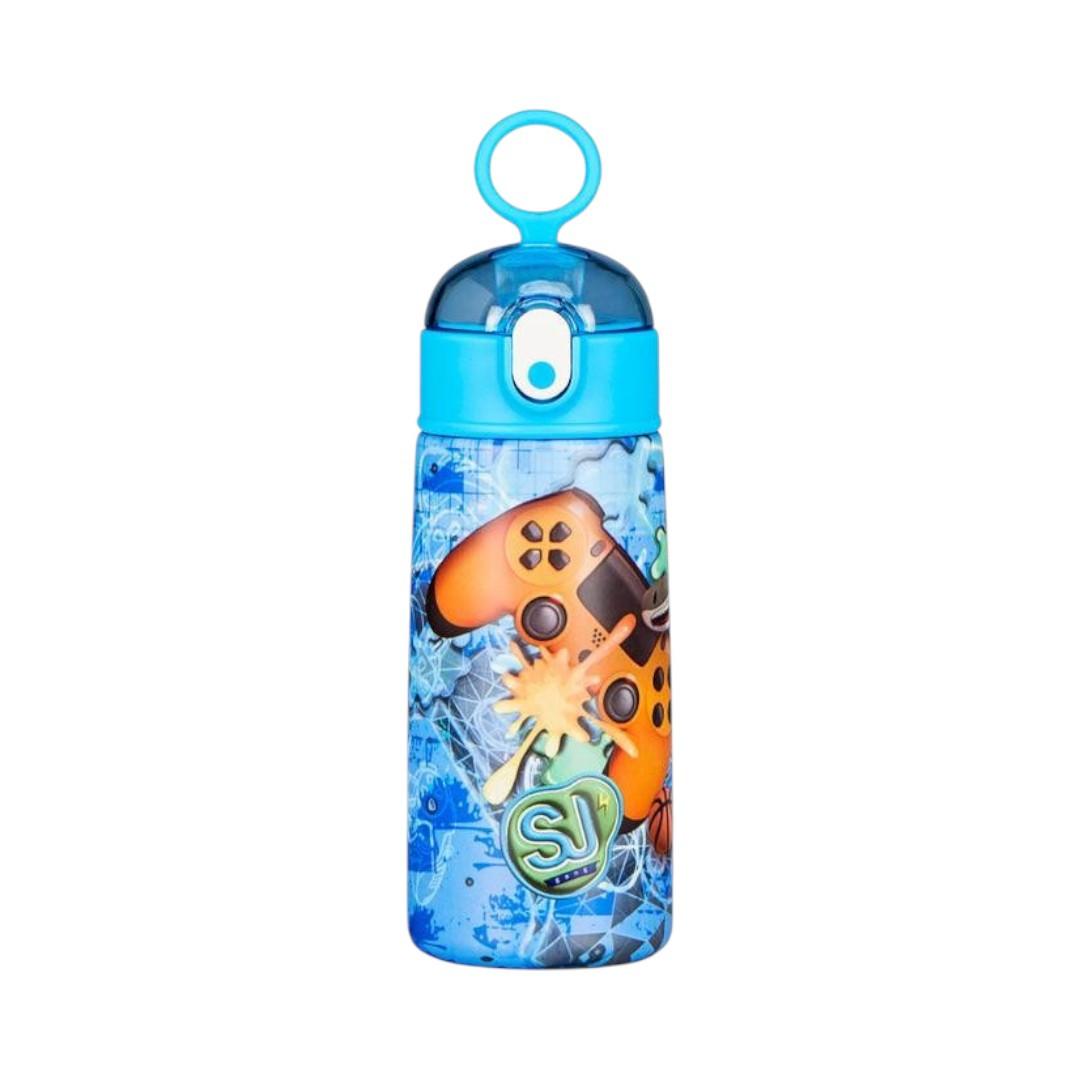 Borraccia SJ con cannuccia acciaio inox 0,46L Game.