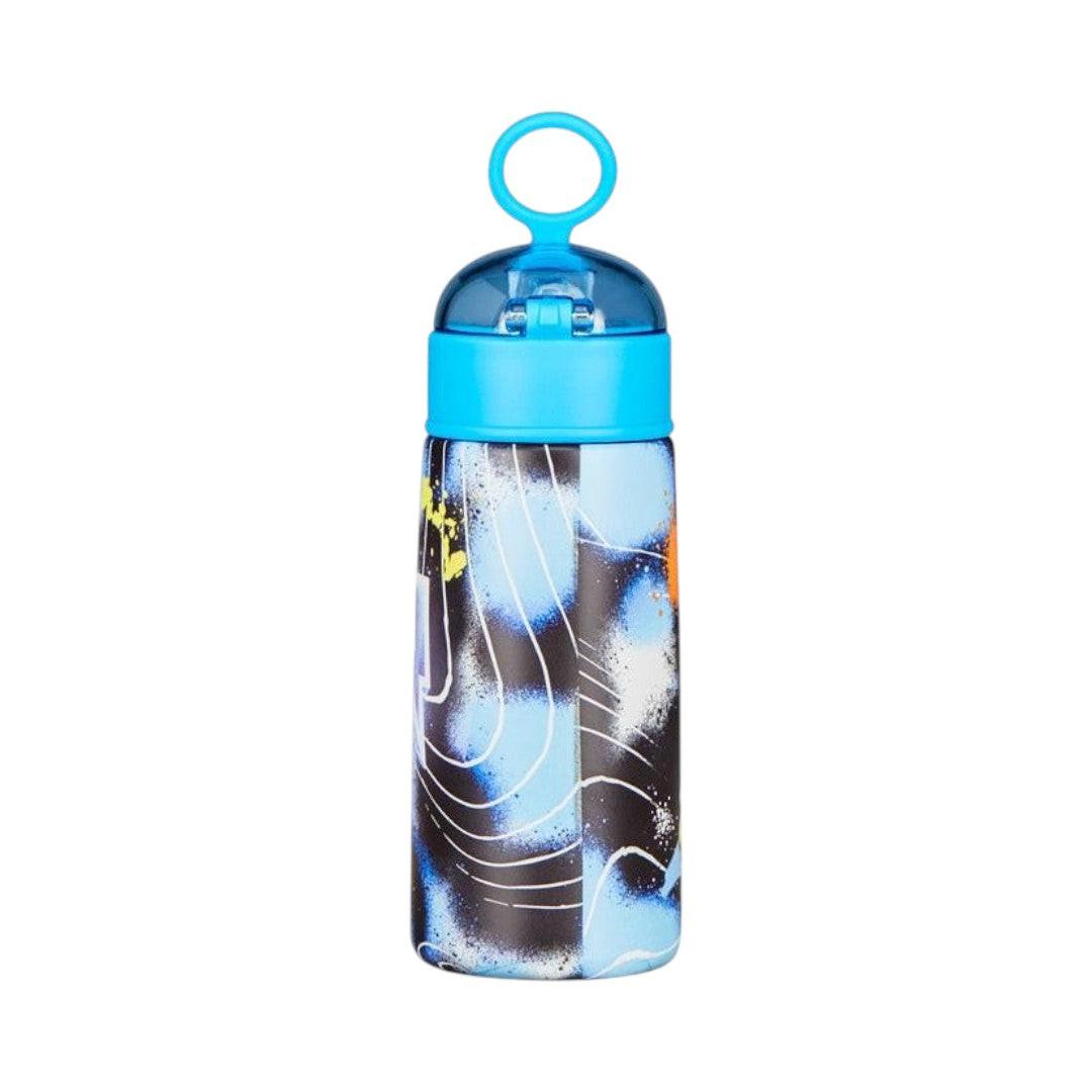 Borraccia SJ con cannuccia acciaio inox 0,46L Pallone.