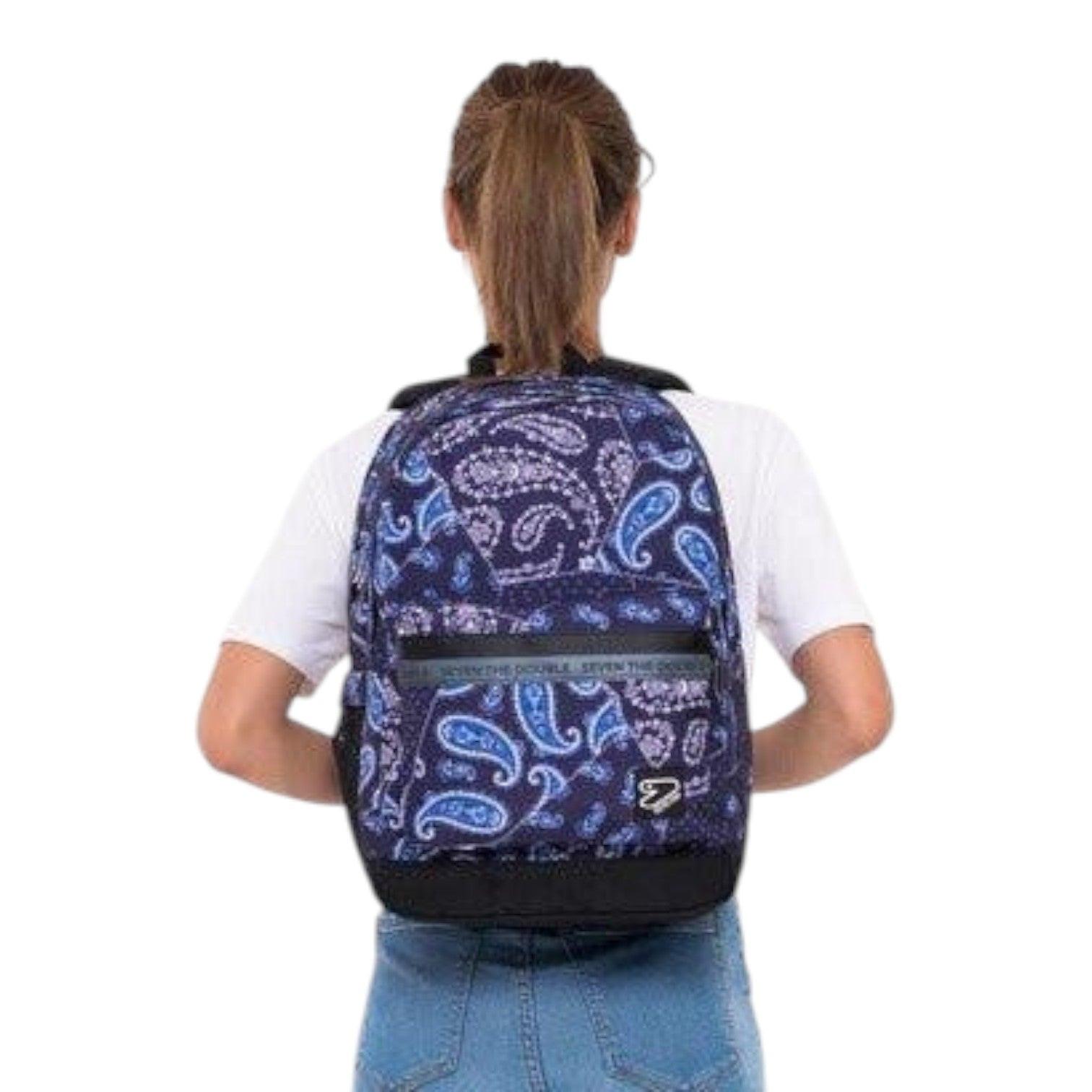 Seven The Double Pro XXL Zaino 30 Litri in Poliestere Riciclato.