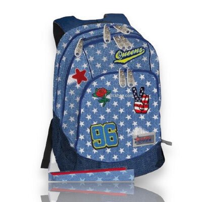 Zaino Scuola SKIN OVER 2018 - DREAM BAG LINEA DENIM: Eleganza e Funzionalità per la Scuola - Quiscuola