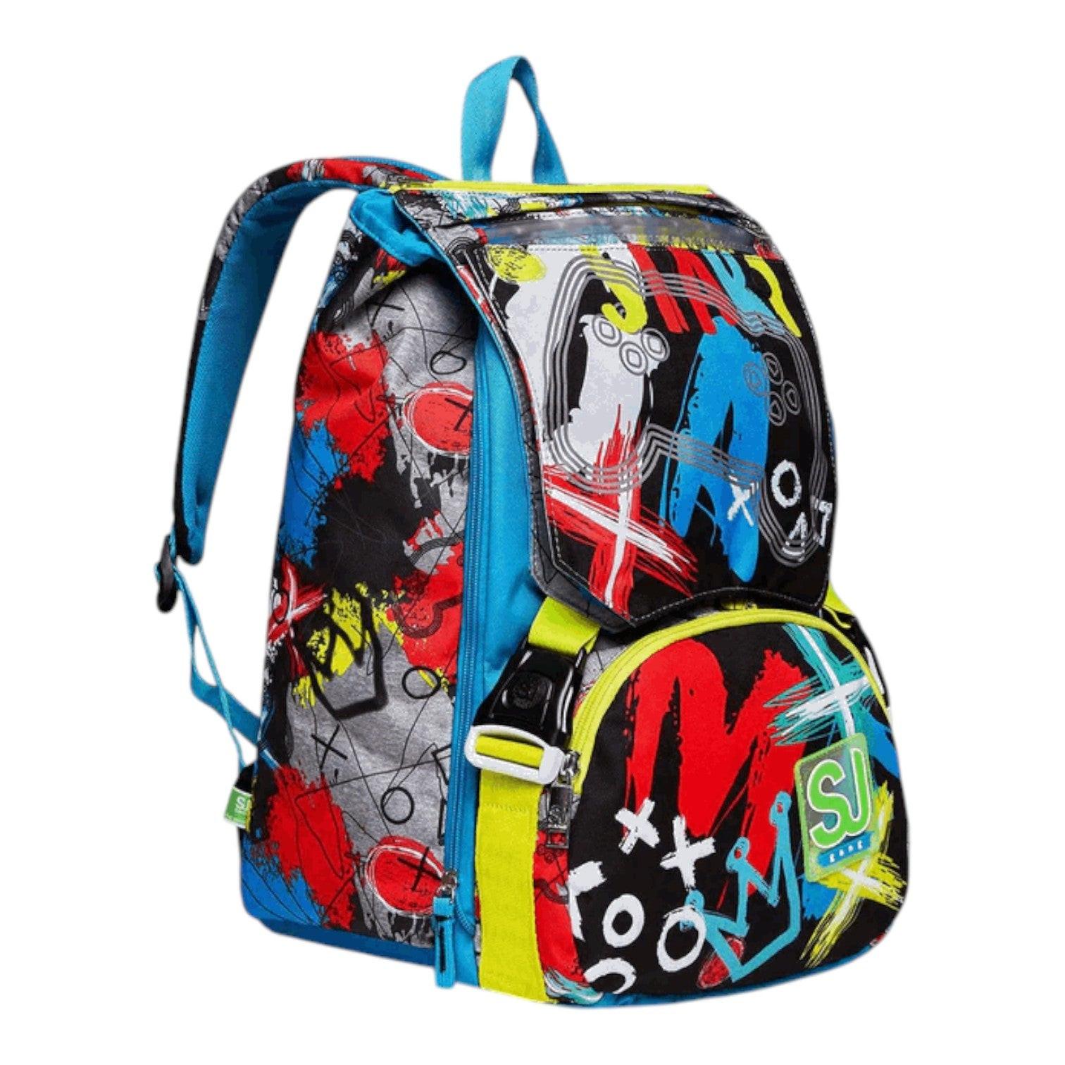 Zaino Estensibile Big SJ Gang Glitzled Boy 21-28L.