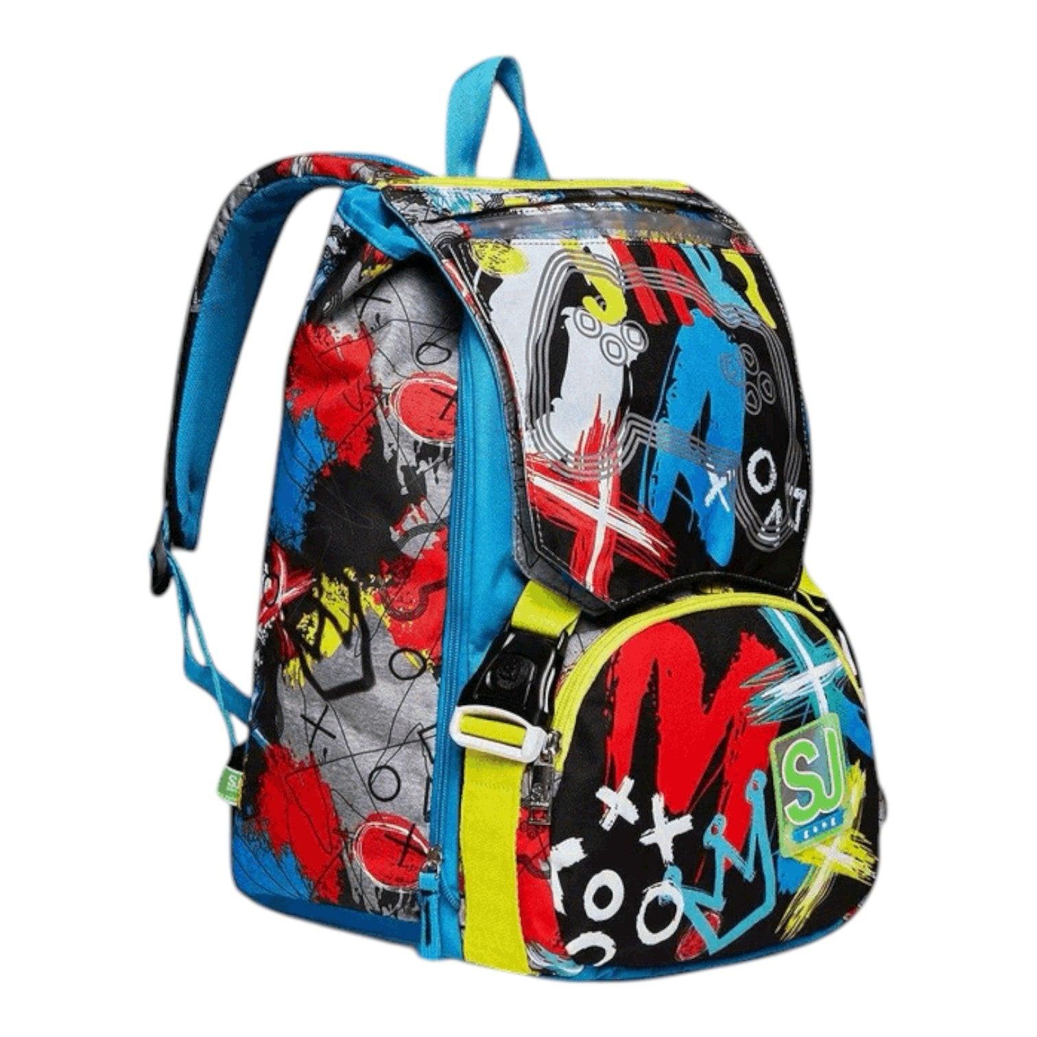 Zaino Estensibile Big SJ Gang Glitzled Boy 21-28L.
