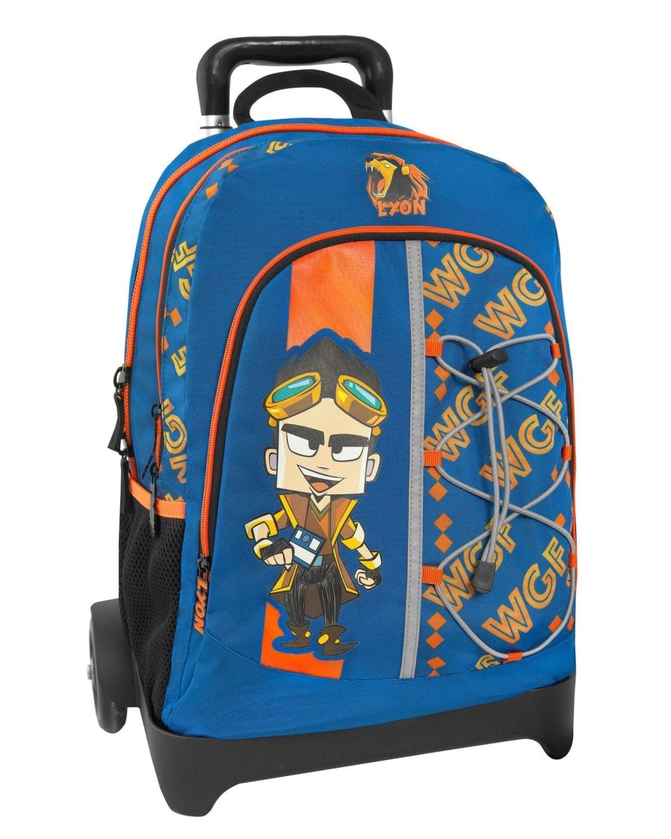 Zaino Lyon Gamer con Trolley Staccabile: Organizzazione e Stile Nuovo Modello - Quiscuola