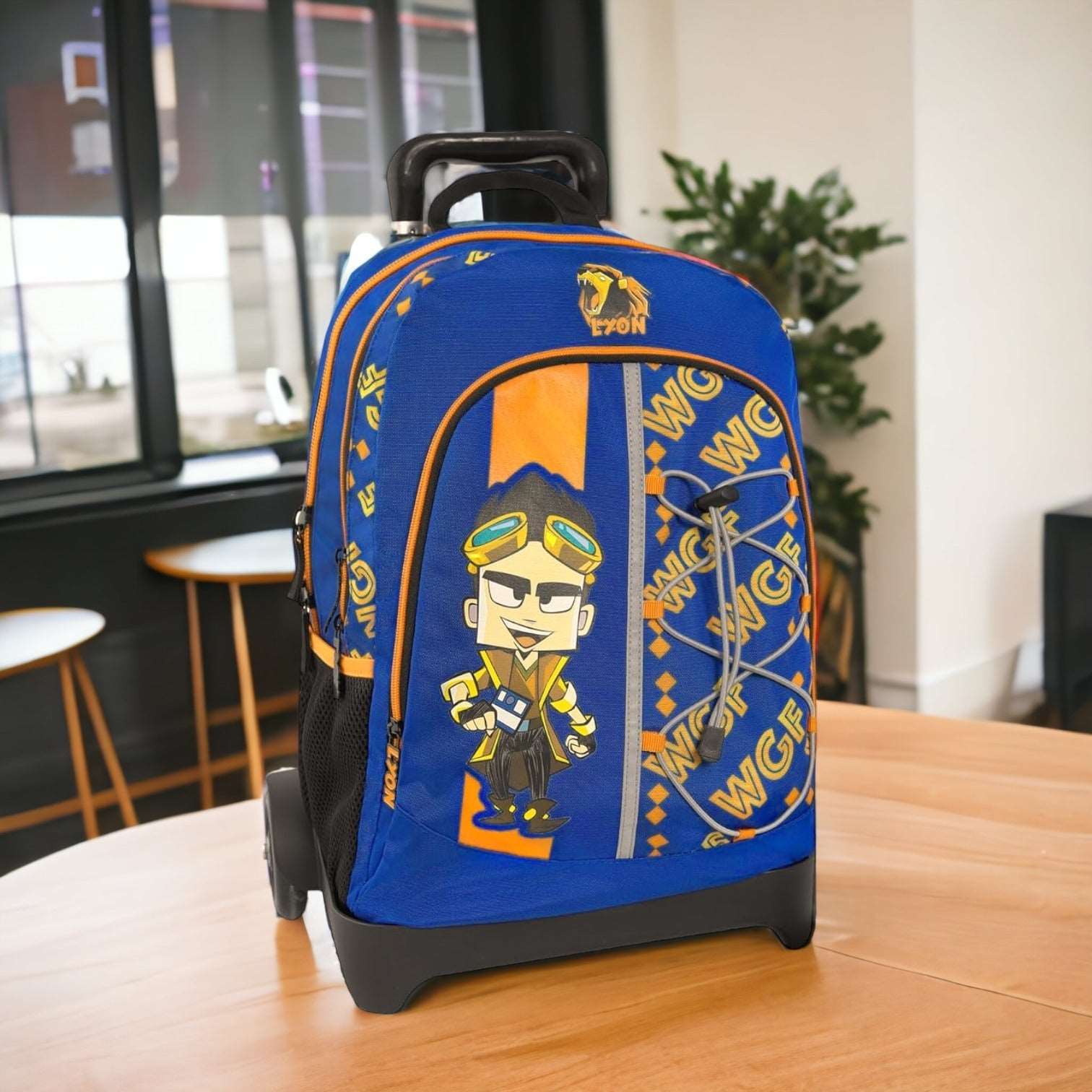 Zaino Lyon Gamer con Trolley Staccabile: Organizzazione e Stile Nuovo Modello - Quiscuola