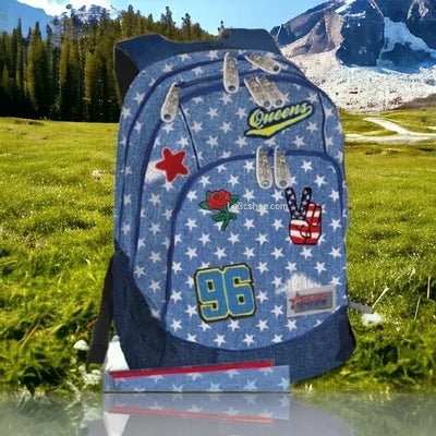 Zaino Scuola SKIN OVER 2018 - DREAM BAG LINEA DENIM: Eleganza e Funzionalità per la Scuola - Quiscuola