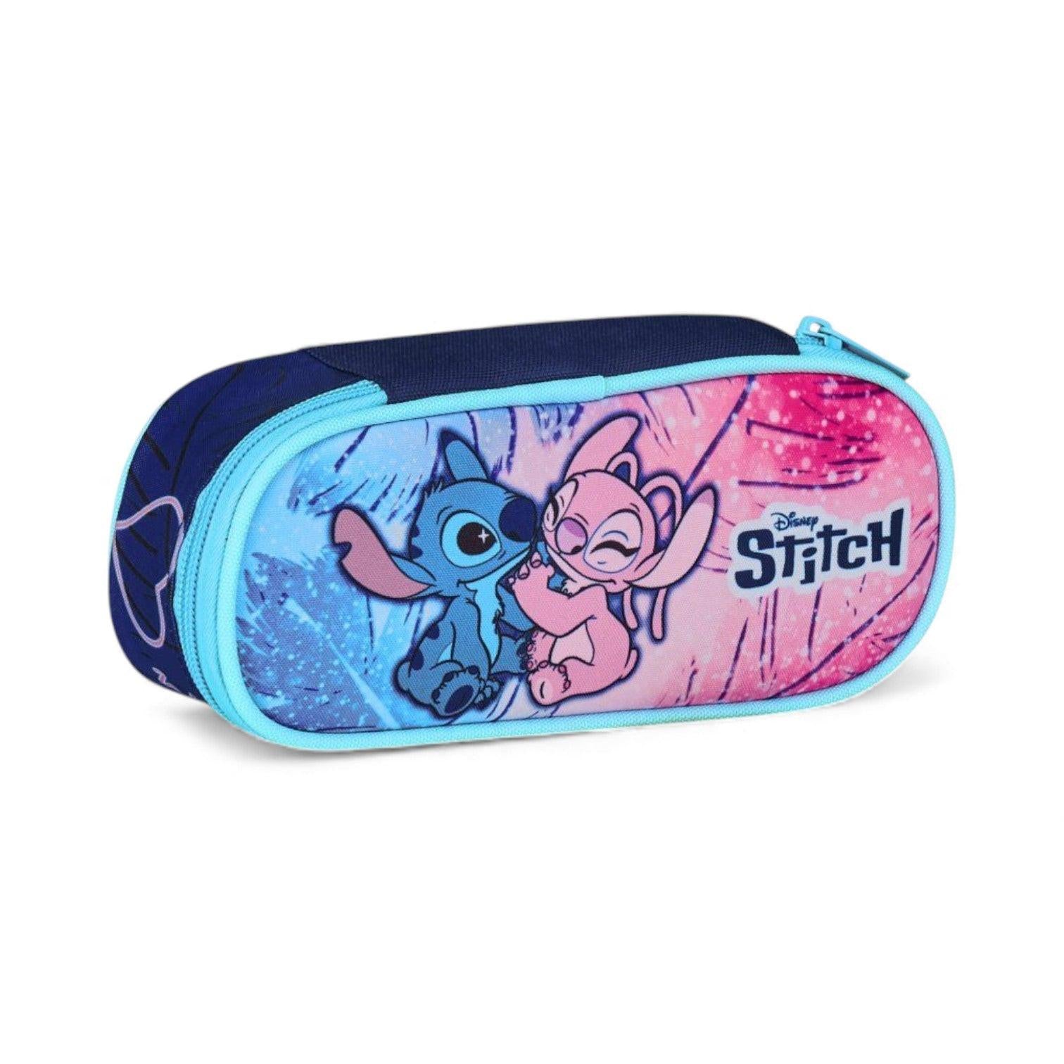 Astuccio Round Plus Oval Seven Stitch Disney Portapenne.