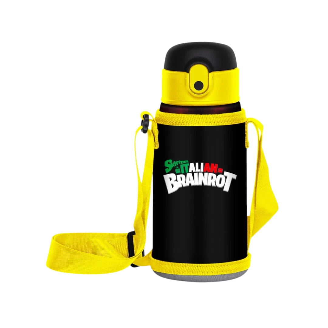 Borraccia con Tracolla Seven Skifidol Italian BR 500 ml.