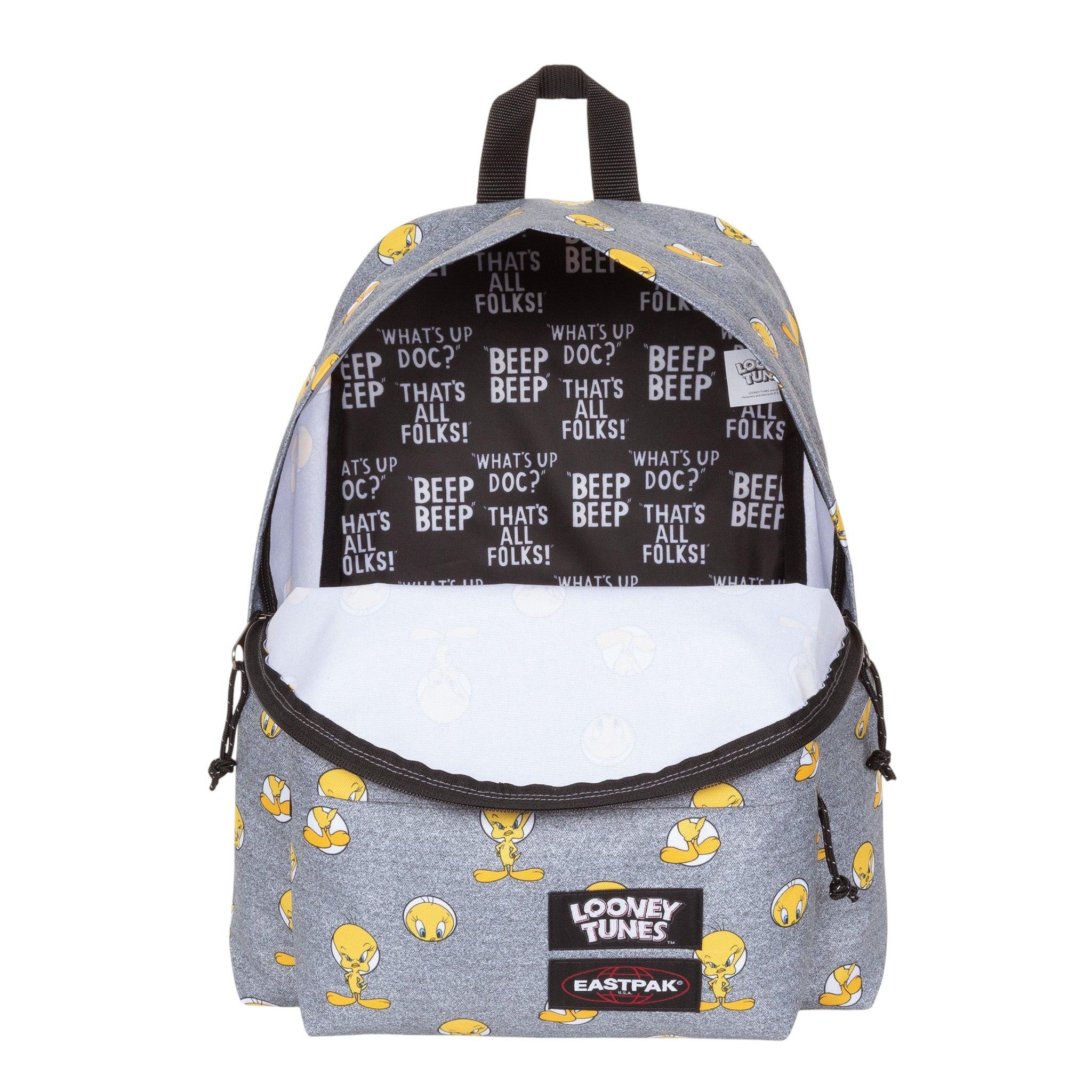 Eastpak Padded Pak'R Tweety Grey Medium Backpack