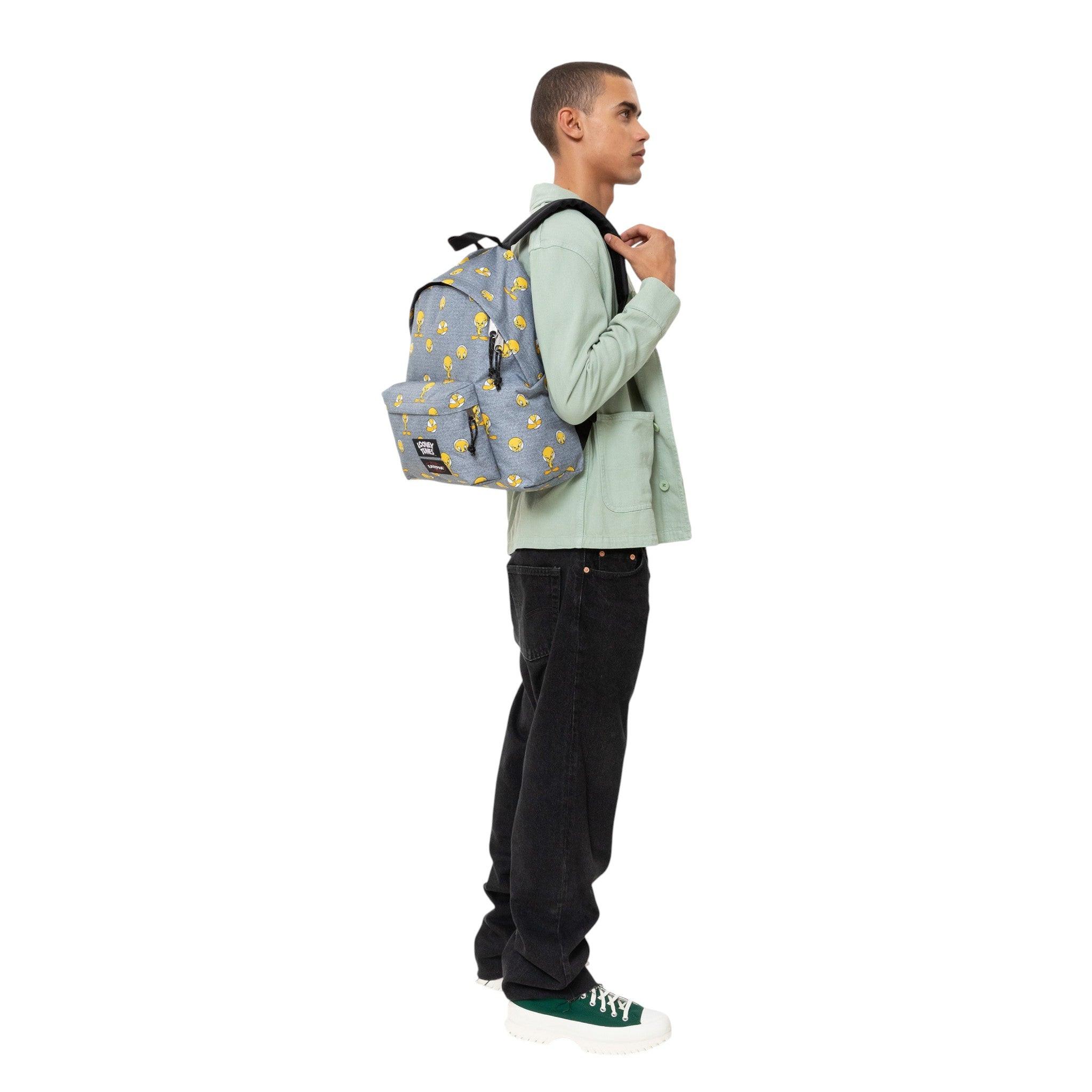 Eastpak Padded Pak'R Tweety Grey Medium Backpack