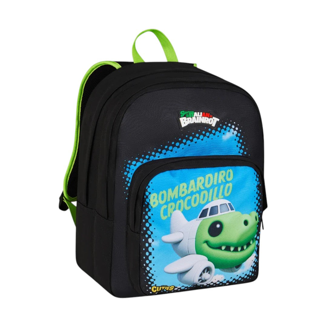 Zaino Scuola Bombardiro Crocodillo Skifidol