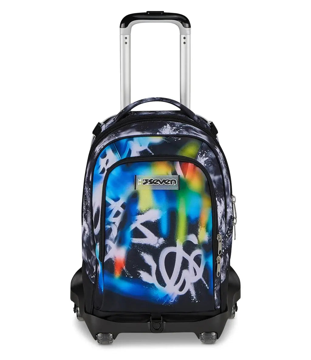 Trolley Jack Seven 8 ruote Buzzy Note Boy zaino con carrello sganciabile - foto 1