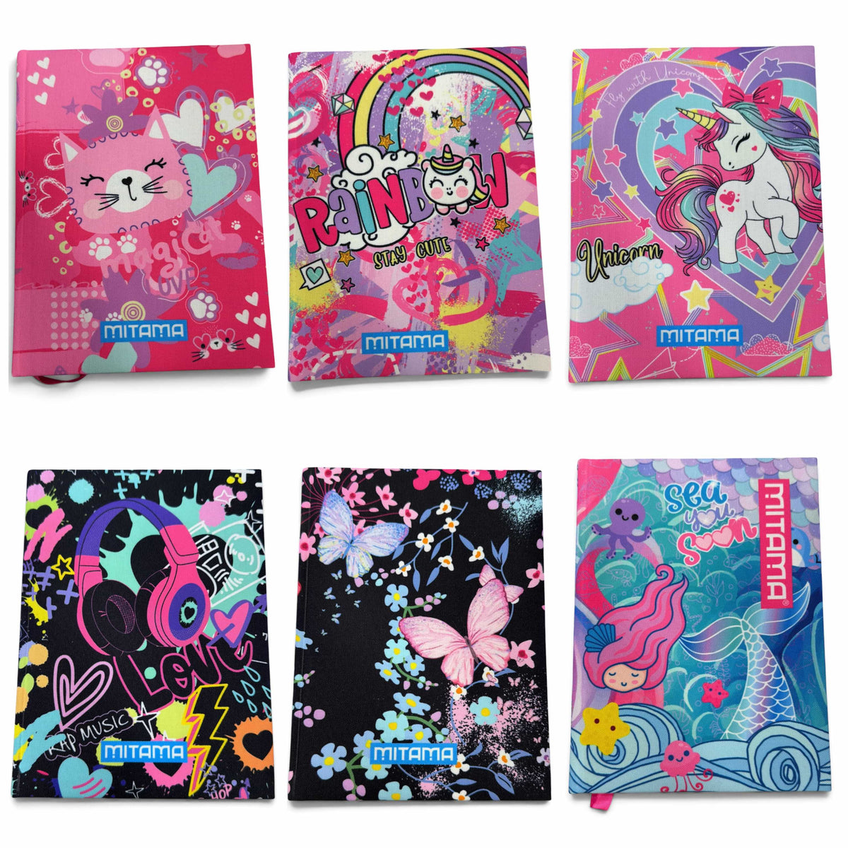 Diario Mitama Junior 15x20 cm - 10 mesi Girl