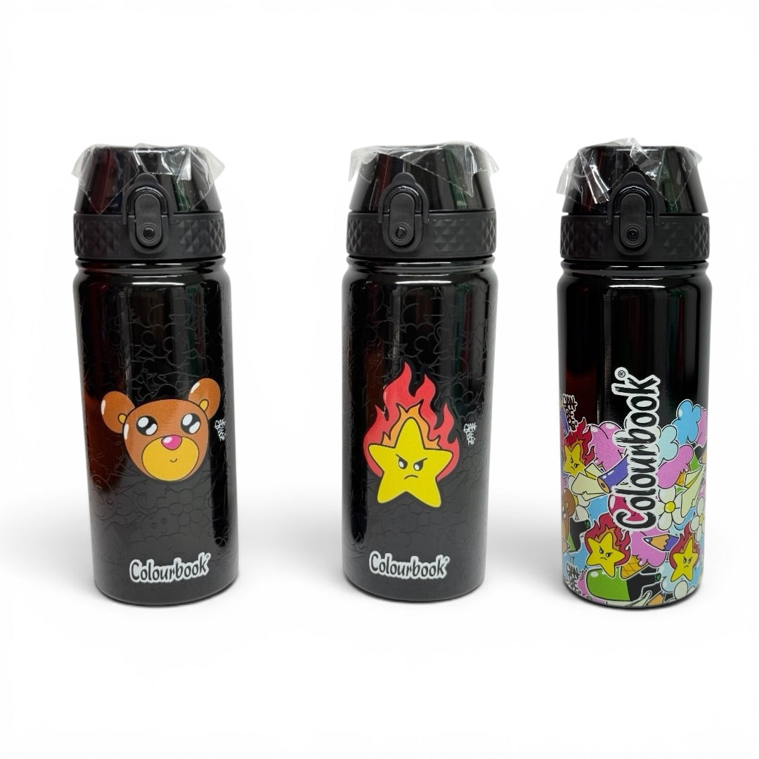 Borraccia termica Colourbook Gianpiero 550 ml acciaio inox