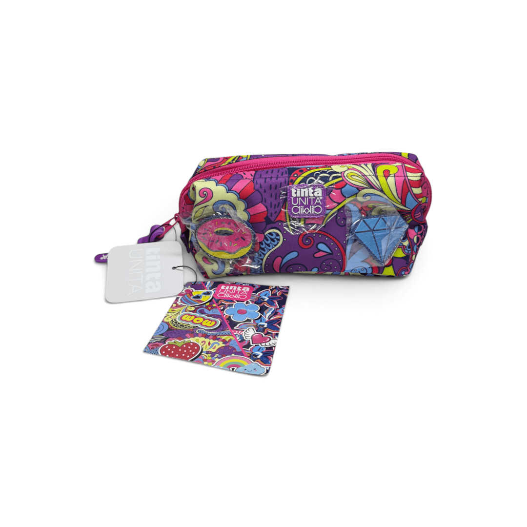 Astuccio bustone jumbo 1 zip Tintaunita - 6 fantasie