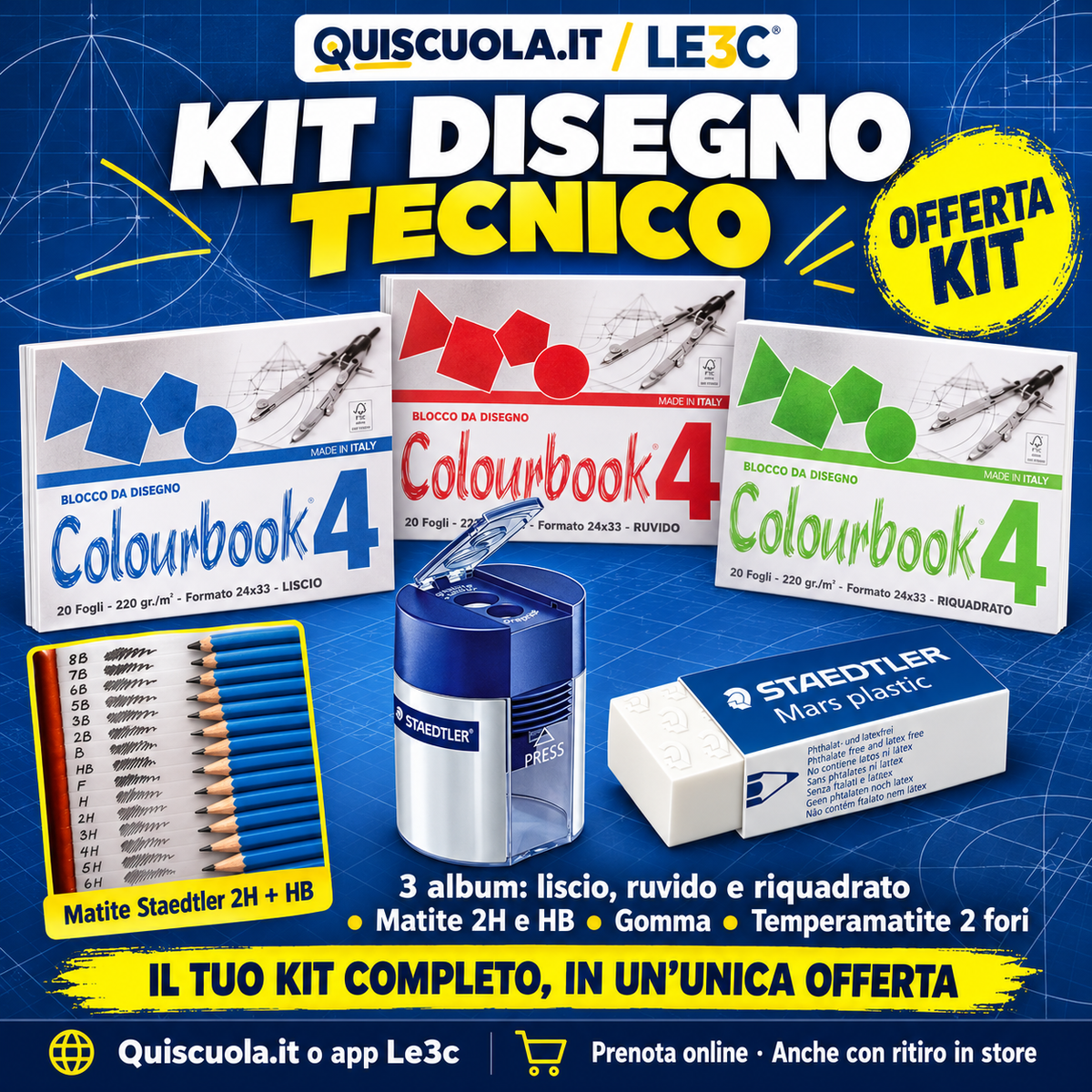 Kit disegno tecnico