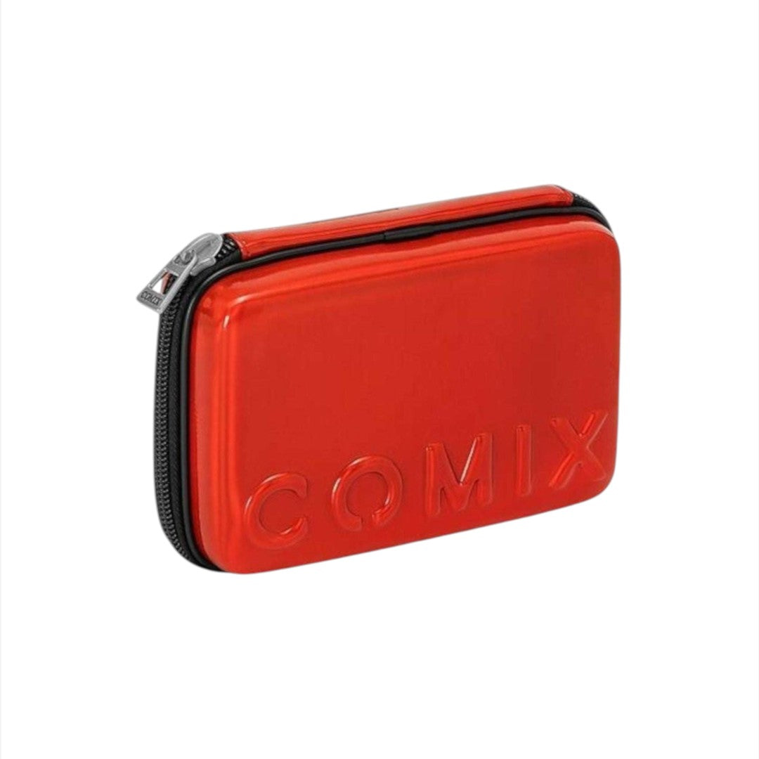 Maxi Astuccio Comix con Guscio Rigido Rosso - Completo di Accessori.