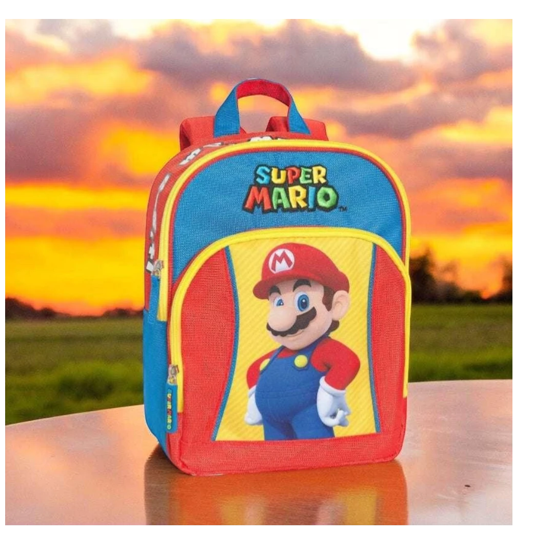 Super Mario Zaino Asilo Ufficiale Franco Panini.