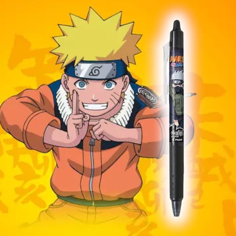 Pilot FriXion Ball & Clicker Naruto Limited Edition - Penne a Sfera Cancellabili - Quiscuola