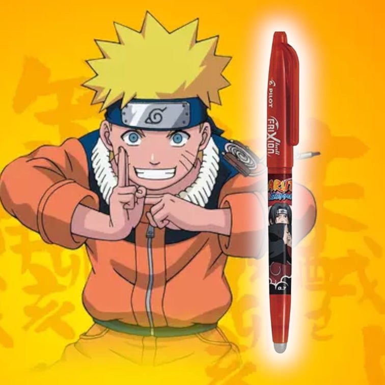 Pilot FriXion Ball & Clicker Naruto Limited Edition - Penne a Sfera Cancellabili - Quiscuola