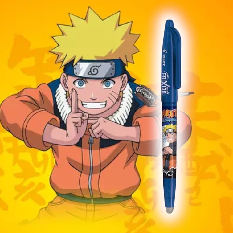 Pilot FriXion Ball & Clicker Naruto Limited Edition - Penne a Sfera Cancellabili - Quiscuola