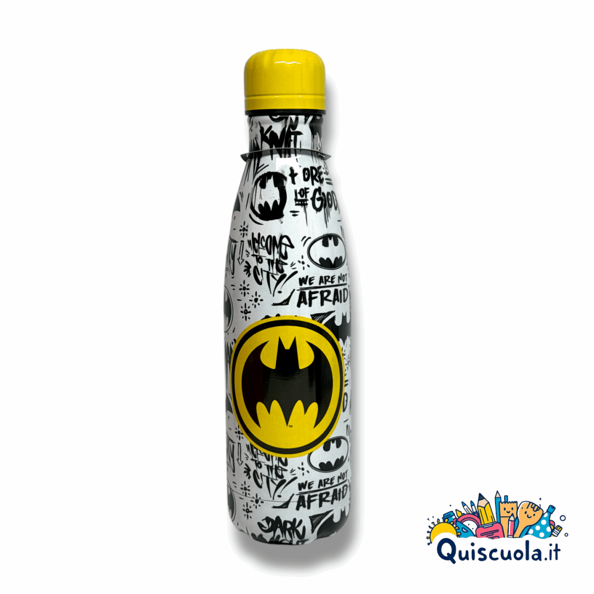 Bottiglia Termica Batman – 500 ml in Acciaio Inossidabile - Quiscuola