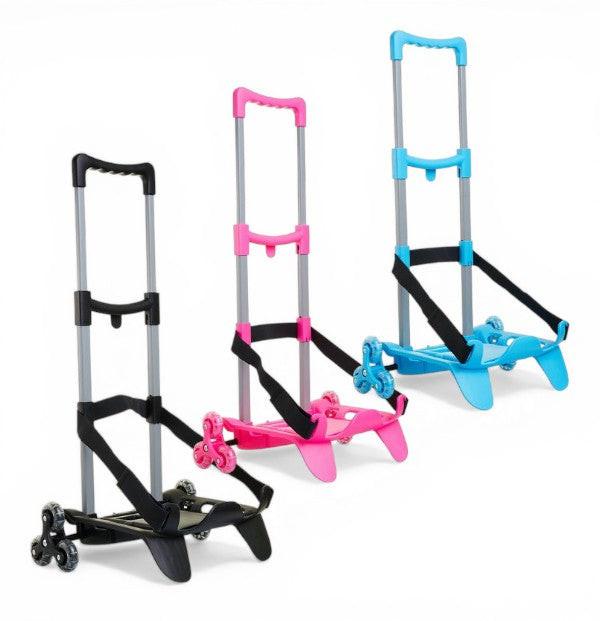 Carrellino trolley portazaino Seven Be Box 3 ruote pieghevole
