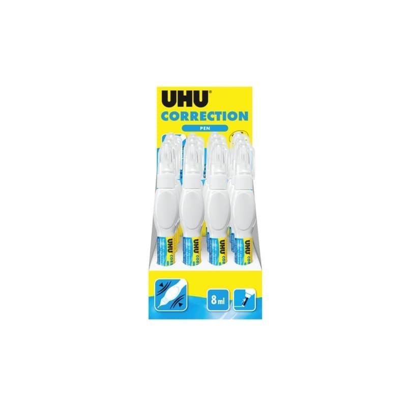 Correttore a Penna UHU – 8 ml, Precisione e Asciugatura Rapida - Quiscuola