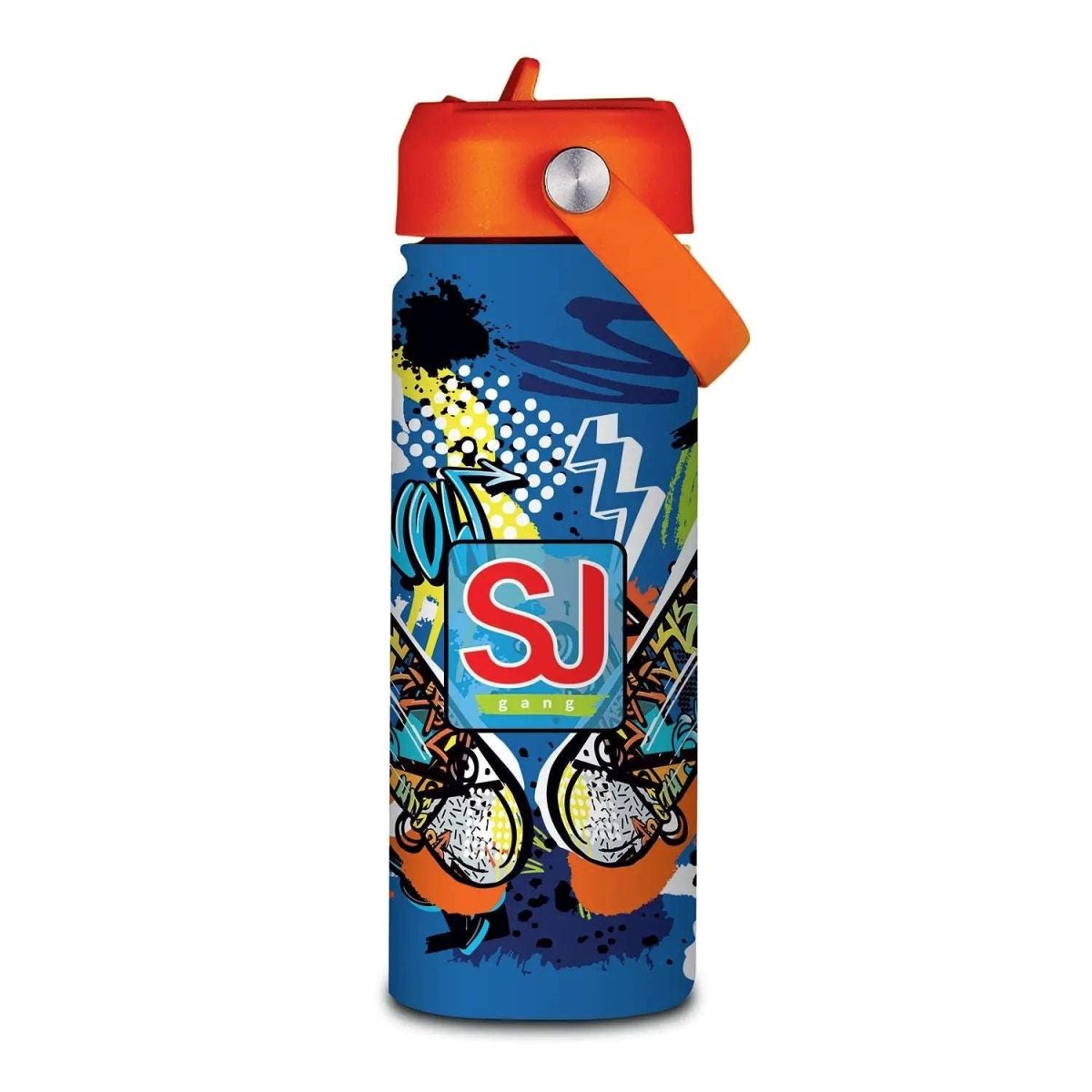 Borraccia Termica SJ Gang 500 ml con Cannuccia - Eleganza e Prestazioni per l'Idratazione Quotidiana - Quiscuola