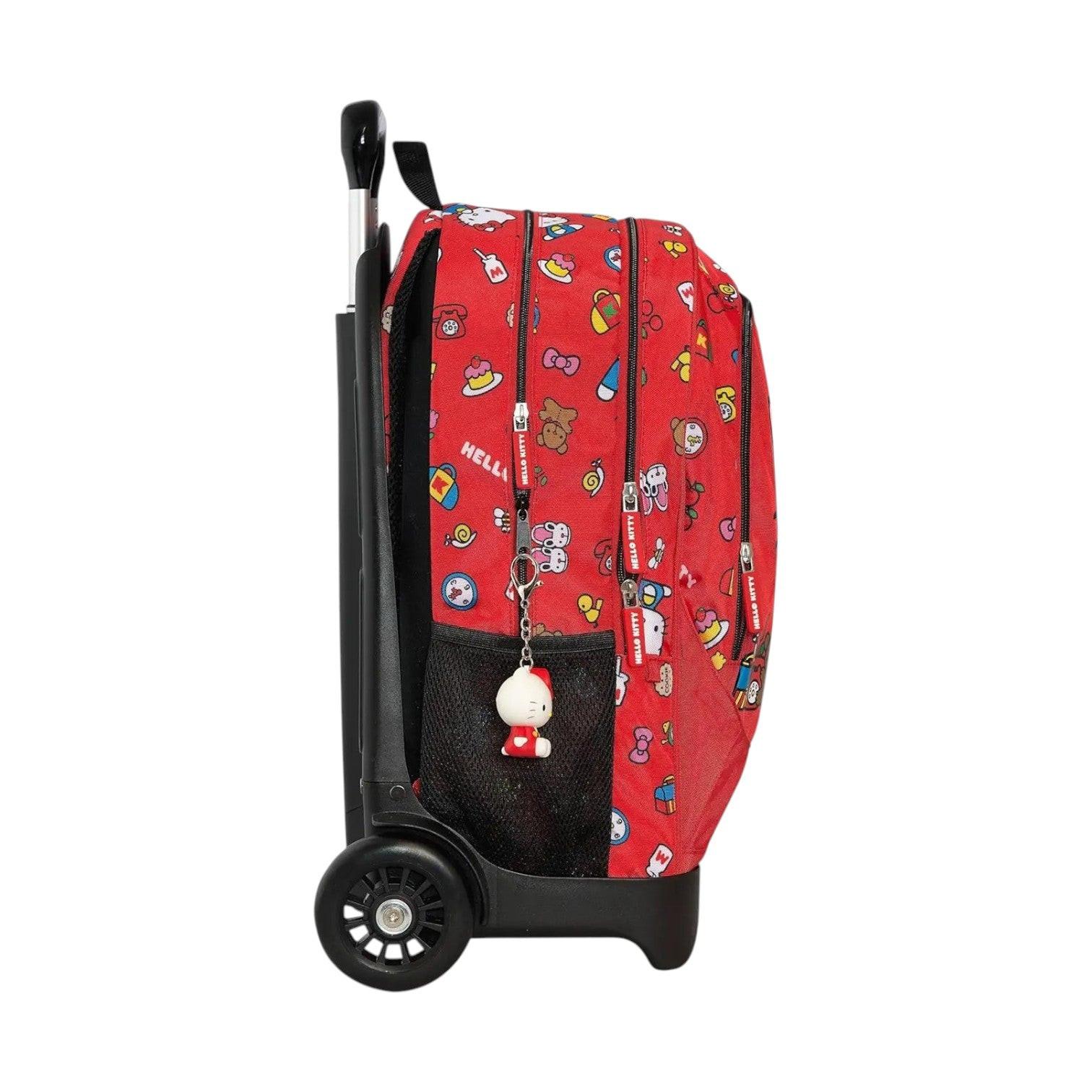 Zaino scuola Hello Kitty con trolley staccabile Panini.
