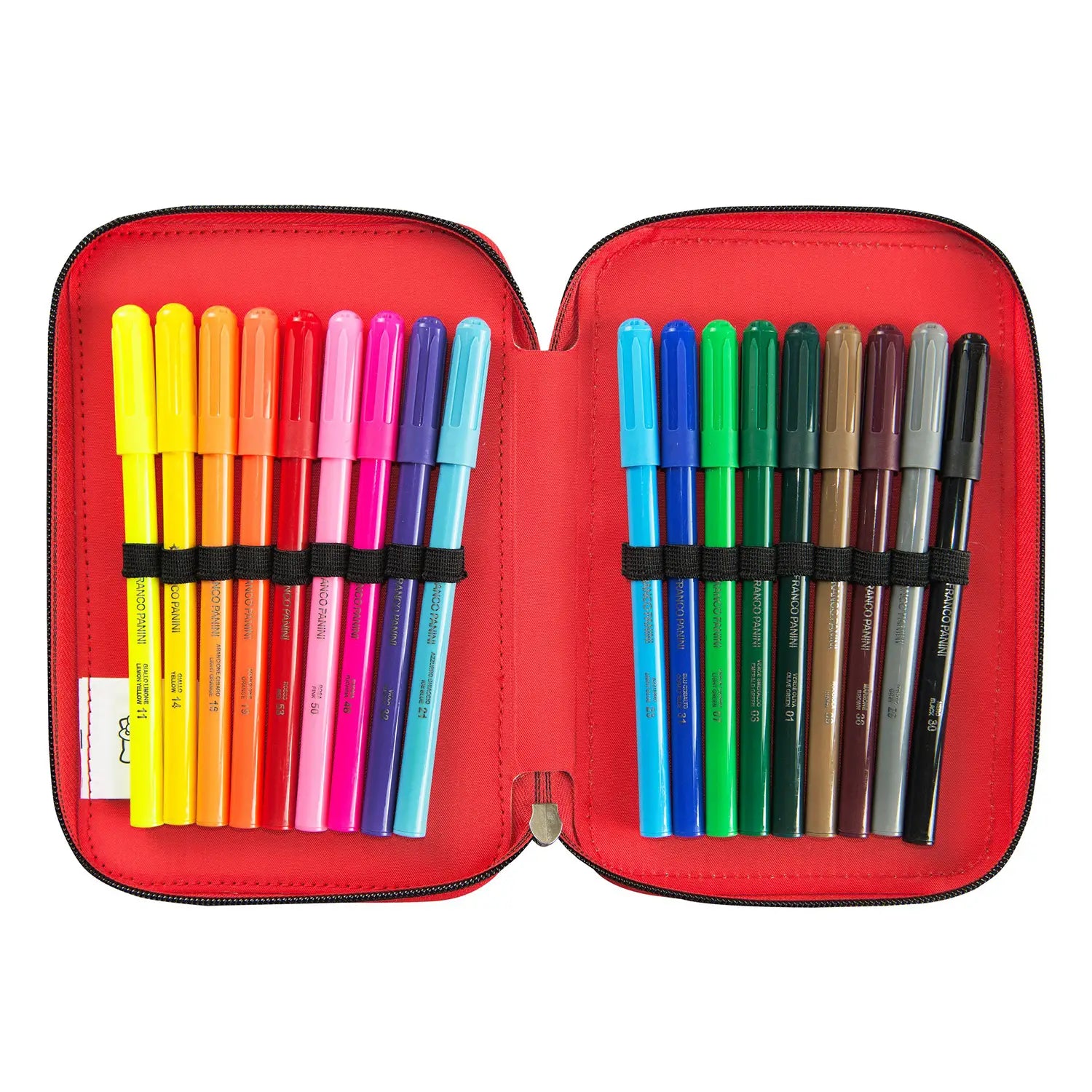Astuccio scuola Hello Kitty 3 zip completo Panini.
