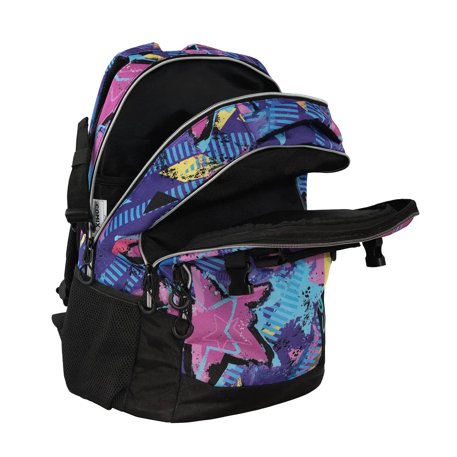 Zaino scuola Comix WBS 2.0 Talent multicolore ergonomico.