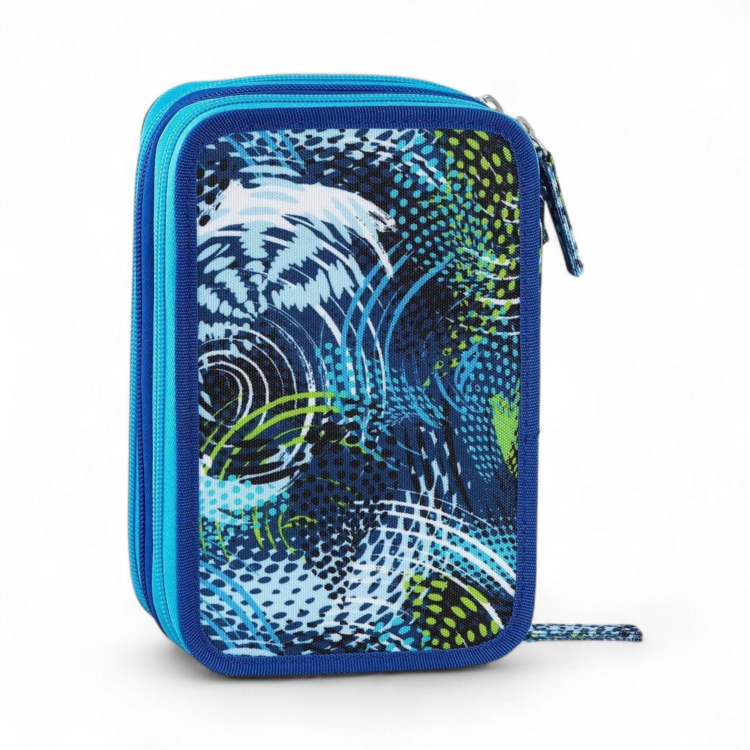 Astuccio scuola WWF 3 zip completo squalo Panini.