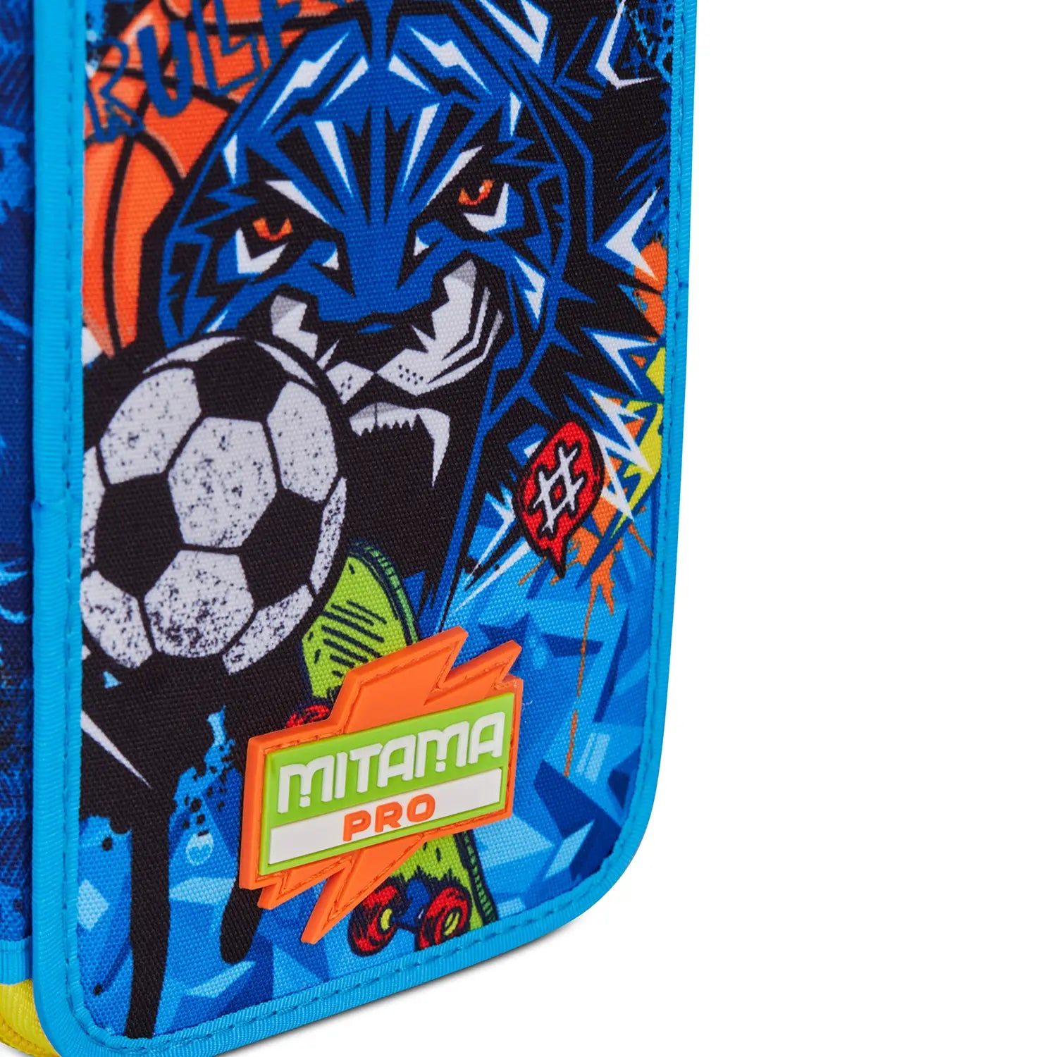 Astuccio scuola Mitama 3 scomparti completo 47 pezzi Tigerplay