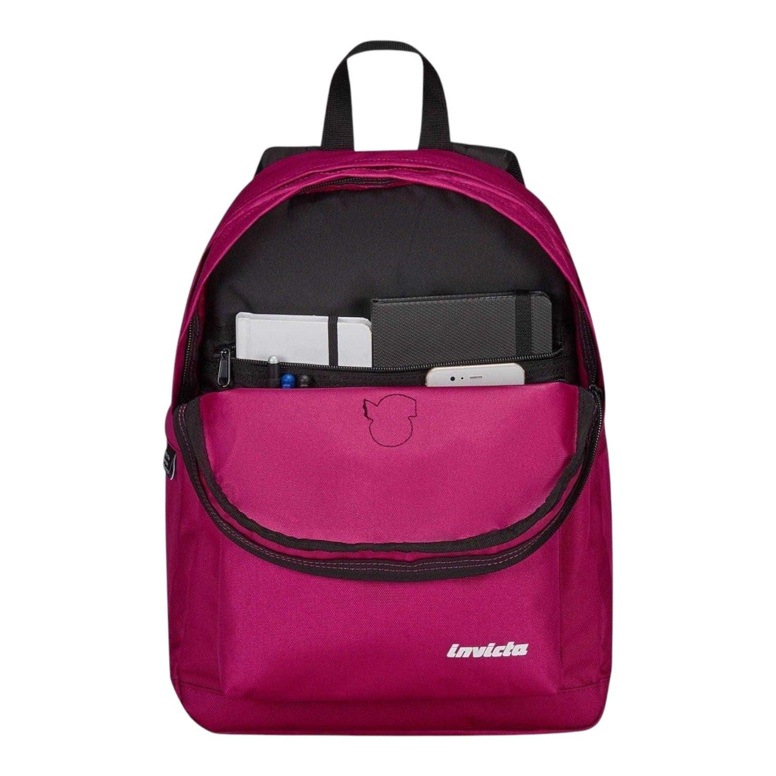 Zaino Invicta Lab Plain Fuxia 27L.