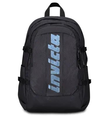 Zaino Invicta Act Plus Fibra Ottica – 30L, Poliestere Riciclato e Logo Luminoso - Quiscuola
