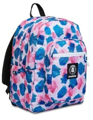 Zaino Invicta Jelek Fantasy Water Paint – Stile, capienza e comfort in ogni momento - Quiscuola
