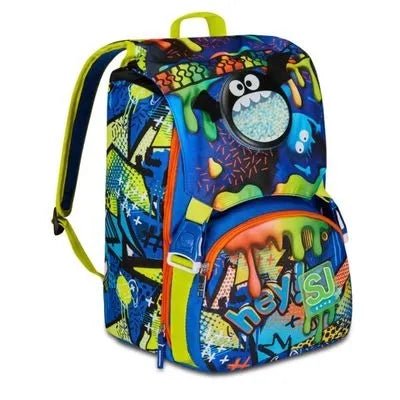 Zaino SJ Gang SPHERE FULL BOY – Estensibile 22 - 29L con Effetto Palline in Movimento - Quiscuola