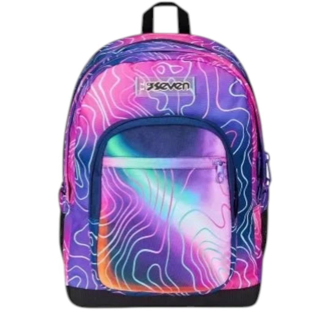 Zaino Seven® Freethink Mapset Girl – Spazioso e Confortevole.