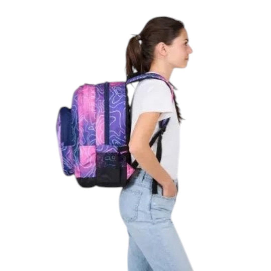 Zaino Seven® Freethink Mapset Girl – Spazioso e Confortevole.