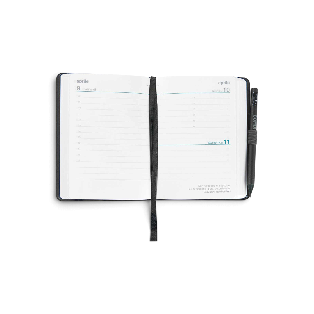 Agenda 2027 Comix Special Day Mignon Black Sketch formato 9,5x12,5 cm - foto 2